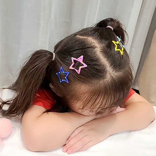 30ps Cute mix hair star pins baby hair pins